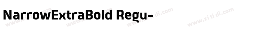 NarrowExtraBold Regu字体转换 NarrowExtraBold Regu字体转换